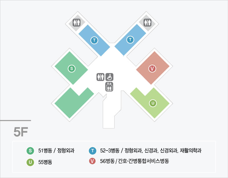 병동5층안내도