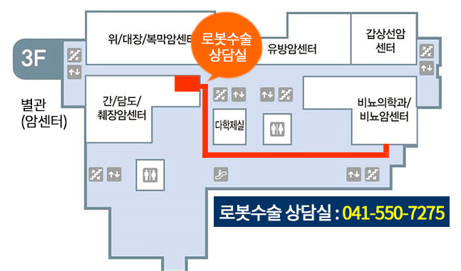 비뇨의학과에서 찾아오시는 길